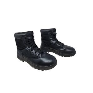 Response Gear Tactical Footwear Boots 9.5 Men Black Leather Work Utility Lug